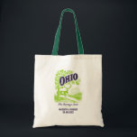 Ohio Wedding Welcome Bag, State Love Tote Bag<br><div class="desc">Verwelkom uw gasten in stijl met deze charmante Ohio-thema bruiloft canvas tas. Perfect voor het houden van goodies, routes en souvenirs, deze tas voegt een doordachte touch aan uw speciale feest. Of je nu een bruiloft in de thuisstad organiseert of een bestemmingsevenement in de Buckeye State, het is een praktische...</div>