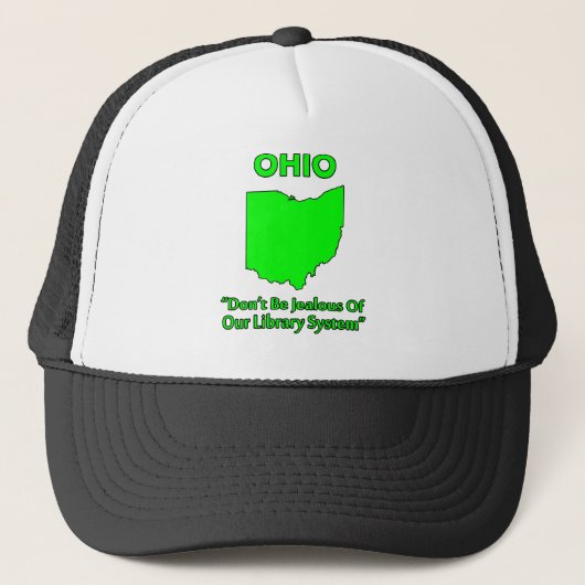 Ohio - Wees niet jaloers op ons bibliotheeksysteem Trucker Pet (Voorkant)