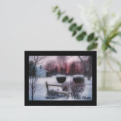 Ohio Winter briefkaart (Staand voorkant)