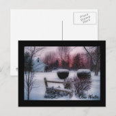 Ohio Winter briefkaart (Voorkant / Achterkant)