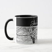 Ohio Winter Trees Foto Mok (Links)