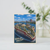 Ohio | Wish You Were Here | State Serie Briefkaart (Staand voorkant)