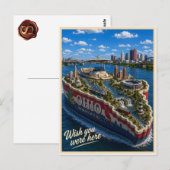 Ohio | Wish You Were Here | State Serie Briefkaart (Voorkant / Achterkant)