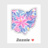 Ohio - Zomerse Sticker - Lilly Inspired (Vel)