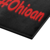 "#Ohioan " Cute Design. Bestel nu Snijplank (Hoek)