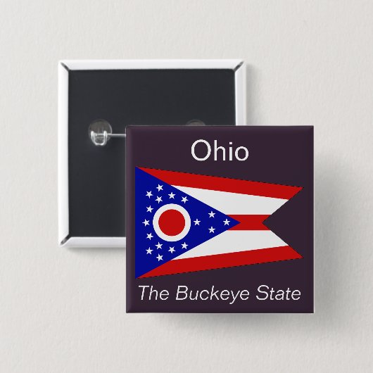 Ohioan Flag Button (Voorkant /achterkant)