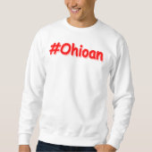 "#Ohioan " leuk ontwerp. Nu kopen Trui (Voorkant)