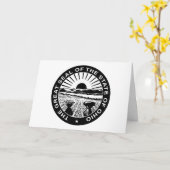 Ohioan Seal, Seal of Ohio Kaart (Gele Bloem)