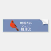 Ohioans doen het beter met Bumpersticker (Voorkant)