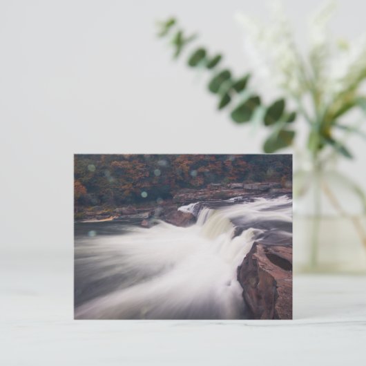 Ohiopyle Herfsten, Pennsylvania Briefkaart (Staand voorkant)