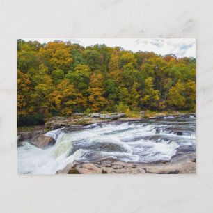 Ohiopyle Herfsten, Pennsylvania Briefkaart