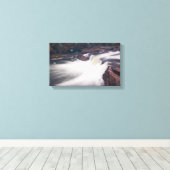 Ohiopyle Herfsten, Pennsylvania Canvas Afdruk (Insitu (Houten vloer))