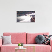 Ohiopyle Herfsten, Pennsylvania Canvas Afdruk (Insitu (Woonkamer))