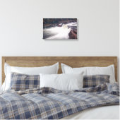 Ohiopyle Herfsten, Pennsylvania Canvas Afdruk (Insitu (Slaapkamer))