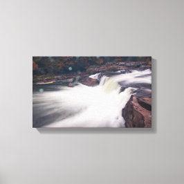 Ohiopyle Herfsten, Pennsylvania Canvas Afdruk