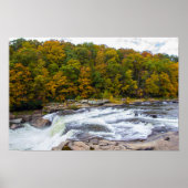 Ohiopyle Herfsten, Pennsylvania Poster (Voorkant)