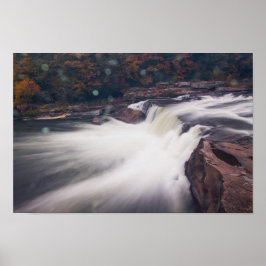 Ohiopyle Herfsten, Pennsylvania Poster