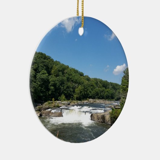 Ohiopyle, Pennsylvania Keramisch Ornament (Rechts)