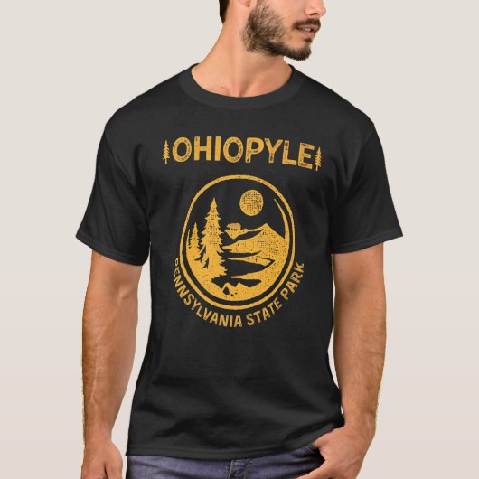 Ohiopyle Pennsylvania State Park T-shirt (Voorkant)