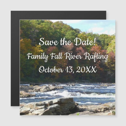 Ohiopyle Rapids in Herfst Pennsylvania (Voorkant / Achterkant)