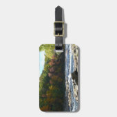 Ohiopyle Rapids in Herfst Pennsylvania Bagagelabel (Voorkant verticaal)