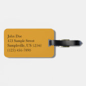 Ohiopyle Rapids in Herfst Pennsylvania Bagagelabel (Achterkant horizontaal)