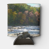 Ohiopyle Rapids in Herfst Pennsylvania Blikjeskoeler (Voorkant)