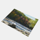 Ohiopyle Rapids in Herfst Pennsylvania Deurmat (Schuin)
