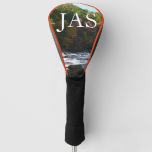 Ohiopyle Rapids in Herfst Pennsylvania Golfheadcover