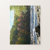 Ohiopyle Rapids in Herfst Pennsylvania Legpuzzel (Verticaal)