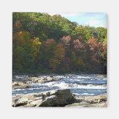 Ohiopyle Rapids in Herfst Pennsylvania Magneet (Voorkant)
