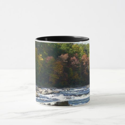 Ohiopyle Rapids in Herfst Pennsylvania Mok (Midden)