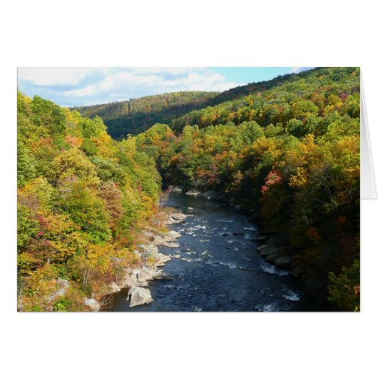 Ohiopyle River in Herfst I Pennsylvania Autumn (Voorkant Horizontaal)