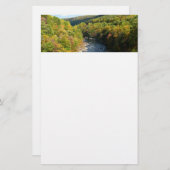 Ohiopyle River in Herfst I Pennsylvania Autumn Briefpapier (Voorkant / Achterkant)