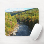 Ohiopyle River in Herfst I Pennsylvania Autumn Muismat (Met muis)