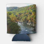 Ohiopyle rivier in Herfst II Autumn Pennsylvania Blikjeskoeler (Achterkant)