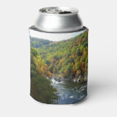 Ohiopyle rivier in Herfst II Autumn Pennsylvania Blikjeskoeler (Blikje Achterkant)