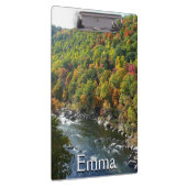 Ohiopyle rivier in Herfst II Autumn Pennsylvania Klembord (Rechts)