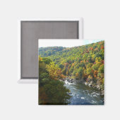 Ohiopyle rivier in Herfst II Autumn Pennsylvania Magneet (Voorkant / Achterkant)