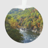 Ohiopyle rivier in Herfst II Autumn Pennsylvania Ornament (voorkant)