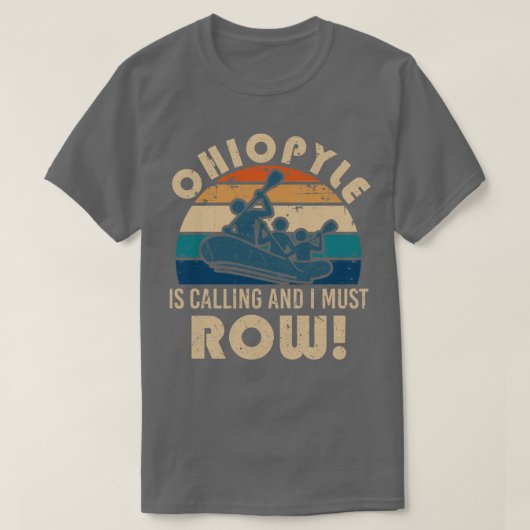 Ohiopyle riviervloed t-shirt (Design voorkant)