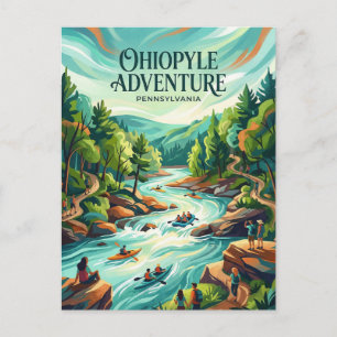 Ohiopyle State Park Pennsylvania Briefkaart