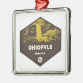 Ohiopyle State Park Pennsylvania Metalen Ornament (Links)