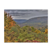 Ohiopyle Valley Overlook in Autumn, Pennsylvania