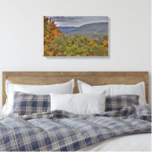 Ohiopyle Valley Overlook in Autumn, Pennsylvania Canvas Afdruk (Insitu (Slaapkamer))