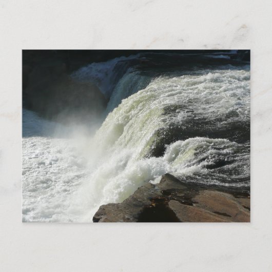 Ohiopyle-waterval in Pennsylvania Briefkaart (Voorkant)