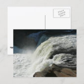 Ohiopyle-waterval in Pennsylvania Briefkaart (Voorkant / Achterkant)