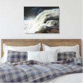 Ohiopyle-waterval in Pennsylvania Canvas Afdruk (Insitu (Slaapkamer))