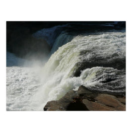 Ohiopyle-waterval in Pennsylvania Perfect Poster