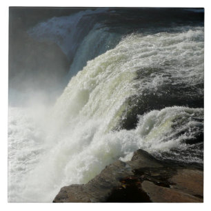 Ohiopyle-watervallen in Pennsylvania Tegeltje
